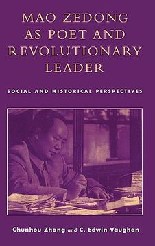 portada mao zedong as poet and revolutionary leader: social and historical perspectives (in English)