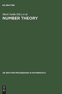 portada Number Theory: Proceedings of the Turku Symposium on Number Theory in Memory of Kustaa Inkeri, may 31-June 4, 1999 (de Gruyter Proceedings in Mathematics) (in English)