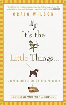 portada It's the Little Things. An Appreciation of Life's Simple Pleasures (en Inglés)