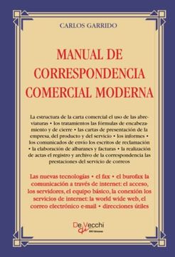 portada Manual de Correspondencia Comercial Moderna