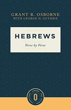 portada Hebrews: Verse by Verse (Osborne new Testament Commentaries) (in English)