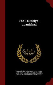 portada The Taittiriya-upanishad (en Inglés)