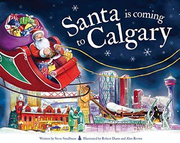 portada Santa is Coming to Calgary (en Inglés)