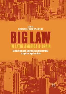 portada Big Law in Latin America and Spain: Globalization and Adjustments in the Provision of High-End Legal Services (en Inglés)
