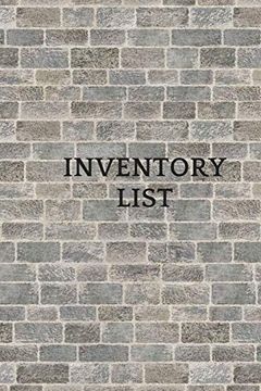 portada Inventory List (en Inglés)
