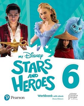 portada My Disney Stars and Heroes American Edition Level 6 Workbook with eBook (en Inglés)