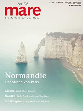 portada Mare - die Zeitschrift der Meere / no. 128 / Normandie (en Alemán)