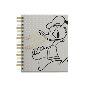 portada Cuaderno A5 Plomo Donald Disney