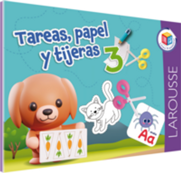 portada Tareas, papel y tijeras 3 (en Español / Castellano)