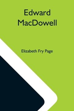 portada Edward Macdowell (in English)
