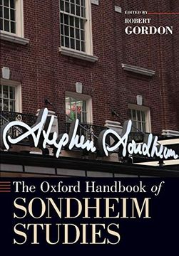 portada The Oxford Handbook of Sondheim Studies (Oxford Handbooks) (en Inglés)