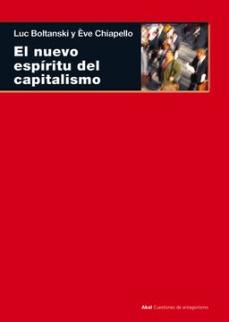 portada El Nuevo Espiritu del Capitalismo (in Spanish)