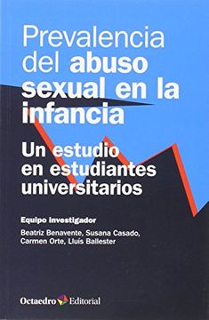 portada Prevalencia Del Abuso Sexual En La Infancia: Un Estudio En Estudiantes Universitarios (in Spanish)