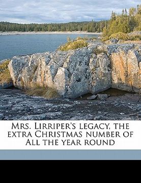 portada mrs. lirriper's legacy, the extra christmas number of all the year round