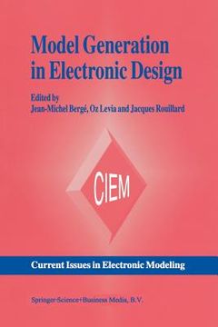 portada Model Generation in Electronic Design (en Inglés)