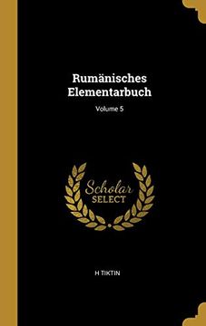 portada Rumänisches Elementarbuch; Volume 5 (in German)