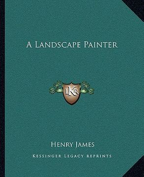 portada a landscape painter (en Inglés)