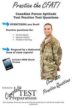 portada Practice the CFAT!: Canadian Forces Aptitude Test Practice Questions (in English)