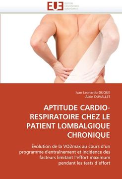 portada Aptitude Cardio-Respiratoire Chez Le Patient Lombalgique Chronique