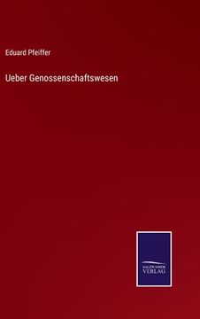 portada Ueber Genossenschaftswesen (en Alemán)