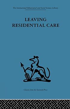 portada Leaving Residential Care (en Inglés)