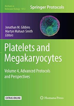 portada Platelets and Megakaryocytes: Volume 4, Advanced Protocols and Perspectives