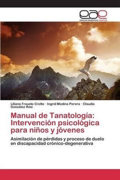 portada Manual de Tanatología: Intervención psicológica para niños y jóvenes