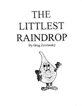 portada The Littlest Raindrop: a young children's book (en Inglés)