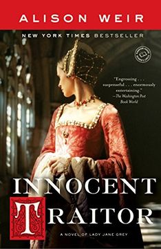 portada Innocent Traitor: A Novel of Lady Jane Grey (en Inglés)