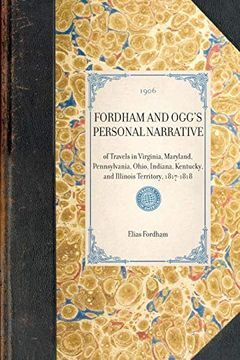 portada Fordham and Ogg's Personal Narrative: 1817-1818 (en Inglés)