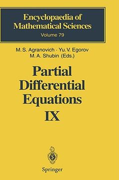 portada partial differential equations ix: elliptic boundary value problems (en Inglés)