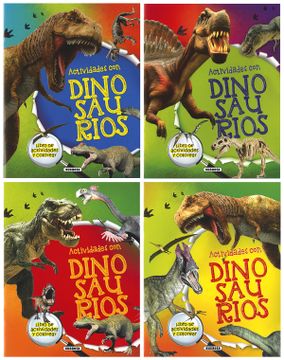 portada Actividades con Dinosaurios (4 Títulos)