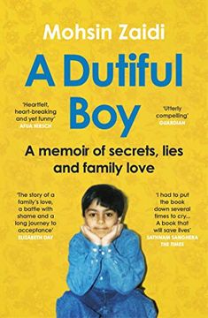portada A Dutiful Boy: A Memoir of Secrets, Lies and Family Love (Winner of the Lambda 2021 Literary Award for Best gay Memoir (en Inglés)
