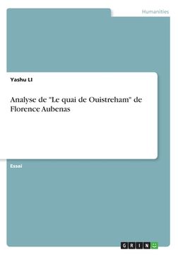portada Analyse de Le quai de Ouistreham de Florence Aubenas (in French)