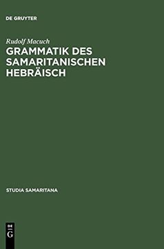 portada Grammatik des Samaritanischen Hebräisch (in German)