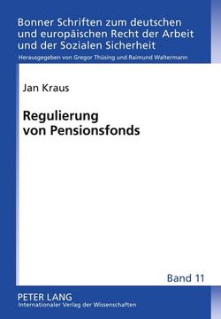 portada Regulierung von Pensionsfonds (en Alemán)