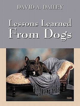 portada lessons learned from dogs (en Inglés)