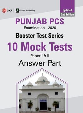 portada Booster Test Series Punjab PCs Paper I & II 10 Mock Tests (Questions, Answers & Explanations) (en Inglés)