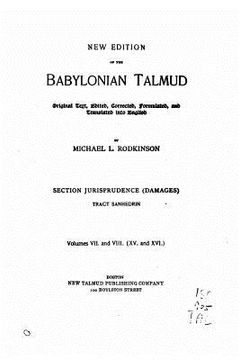 portada New Edition of the Babylonian Talmud (en Inglés)