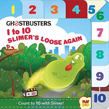 portada Ghostbusters. 1 to 10 Slimer's Loose Again (Playpop) (en Inglés)