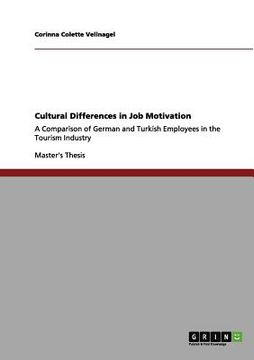 portada cultural differences in job motivation (en Inglés)