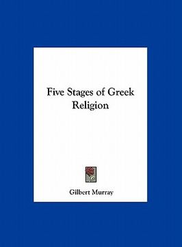 portada five stages of greek religion (in English)