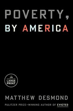 portada Poverty, by America (Random House Large Print) (in English)