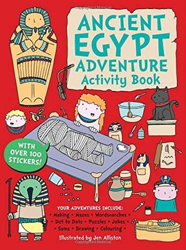 portada Ancient Egypt Adventure Activity Book (en Inglés)