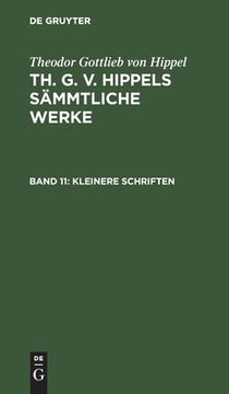 portada Kleinere Schriften (German Edition) [Hardcover ] (in German)