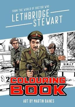 portada Lethbridge-Stewart Colouring Book (en Inglés)