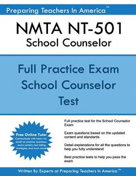 portada NMTA NT-501 School Counselor: School Counselor NMTA 501 Exam (en Inglés)
