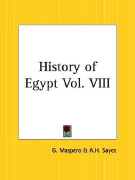 portada history of egypt part 8 (en Inglés)