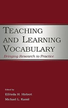 portada Teaching and Learning Vocabulary: Bringing Research to Practice