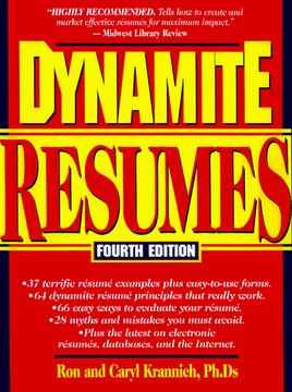 portada Dynamite Resumes: 101 Great Examples and Tips for Success!